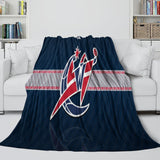 Carica l&#39;immagine nel visualizzatore Galleria, Washington Wizards Blanket Flannel Fleece Throw Room Decoration