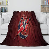 Carica l&#39;immagine nel visualizzatore Galleria, Washington Wizards Blanket Flannel Fleece Throw Room Decoration