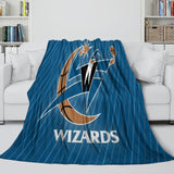 Carica l&#39;immagine nel visualizzatore Galleria, Washington Wizards Blanket Flannel Fleece Throw Room Decoration