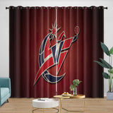 Charger l&#39;image dans la visionneuse de la galerie, Washington Wizards Curtains Blackout Window Drapes Room Decoration