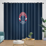 Charger l&#39;image dans la visionneuse de la galerie, Washington Wizards Curtains Blackout Window Drapes Room Decoration