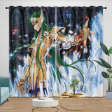 Laden Sie das Bild in den Galerie-Viewer, Saint Seiya Curtains Blackout Window Drapes Room Decoration