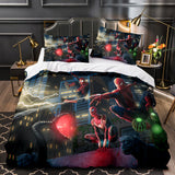 Carica l&#39;immagine nel visualizzatore Galleria, Set di biancheria da letto per cosplay di Spider-Man No Way Home senza riempimento