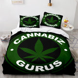 Load image into Gallery viewer, 420 weed plant Bedding Set Quilt Duvet Cover Bed Sets