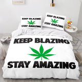 Load image into Gallery viewer, 420 weed plant Bedding Set Quilt Duvet Cover Bed Sets