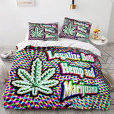 Load image into Gallery viewer, 420 weed plant Bedding Set Quilt Duvet Cover Bed Sets