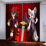 Load image into Gallery viewer, Adventures of Sonic the Hedgehog Curtains Blackout Window Drapes