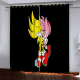 Load image into Gallery viewer, Adventures of Sonic the Hedgehog Curtains Blackout Window Drapes