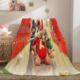 Carica l&#39;immagine nel visualizzatore Galleria, Coperta in pile di flanella Alvin and the Chipmunks Coperte trapuntate