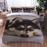 Load image into Gallery viewer, Animal Dog Bedding Set Duvet Cover