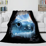 Load image into Gallery viewer, Animal Shark Flannel Fleece Blanket