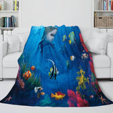 Load image into Gallery viewer, Animal Shark Flannel Fleece Blanket