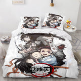 Load image into Gallery viewer, Anime Demon Slayer Cosplay UK Bedding Set Duvet Cover