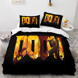 Load image into Gallery viewer, Anime Demon Slayer Cosplay UK Bedding Set Duvet Cover