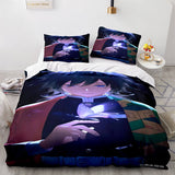 Load image into Gallery viewer, Anime Demon Slayer Cosplay UK Bedding Set Duvet Cover