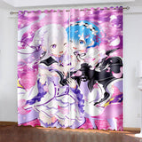 Load image into Gallery viewer, Anime Genshin Impact Curtains Cosplay Blackout Window Treatments Drapes