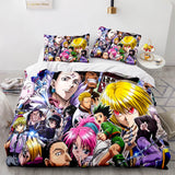 Carica l&#39;immagine nel visualizzatore Galleria, Anime HUNTER×HUNTER Set di Biancheria da Letto Set Copripiumino UK Lenzuola