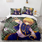 Carica l&#39;immagine nel visualizzatore Galleria, Anime HUNTER×HUNTER Set di Biancheria da Letto Set Copripiumino UK Lenzuola