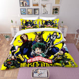 Carica l&#39;immagine nel visualizzatore Galleria, Anime My Hero Academia Cosplay Set di biancheria da letto Copripiumini trapuntati Set da letto