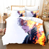 Carica l&#39;immagine nel visualizzatore Galleria, Anime My Hero Academia Cosplay Set di biancheria da letto Copripiumini trapuntati Set da letto