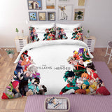 Carica l&#39;immagine nel visualizzatore Galleria, Anime My Hero Academia Cosplay Set di biancheria da letto Copripiumini trapuntati Set da letto