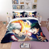 Carica l&#39;immagine nel visualizzatore Galleria, Anime My Hero Academia Cosplay Set di biancheria da letto Copripiumini trapuntati Set da letto