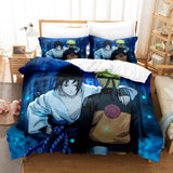 Load image into Gallery viewer, Anime Naruto Cosplay Bedding Set Quilt Duvet Covers Christmas Bed Sets