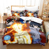 Load image into Gallery viewer, Anime Naruto Cosplay Bedding Set Quilt Duvet Covers Christmas Bed Sets