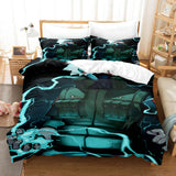 Load image into Gallery viewer, Anime Naruto Cosplay Bedding Set Quilt Duvet Covers Christmas Bed Sets