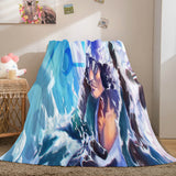 Carica l&#39;immagine nel visualizzatore Galleria, Anime ONE PIECE Cosplay Flanella In Pile Coperte E Plaid Coperta Avvolgente Trapunta Coperta