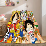 Carica l&#39;immagine nel visualizzatore Galleria, Anime ONE PIECE Cosplay Flanella In Pile Coperte E Plaid Coperta Avvolgente Trapunta Coperta