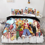 Load image into Gallery viewer, Anime One Piece Cosplay UK Bedding Set Quilt Duvet Covers Bed Sets