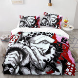 Load image into Gallery viewer, Anime One Piece Cosplay UK Bedding Set Quilt Duvet Covers Bed Sets