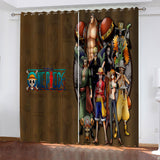 Load image into Gallery viewer, Anime One Piece Curtains Cosplay Blackout Window Drapes Room Decoration