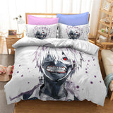 Laden Sie das Bild in den Galerie-Viewer, Anime Tokyo Ghoul Cosplay UK Bettwäsche-Set Bettbezug Bettwäsche-Sets