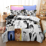 Load image into Gallery viewer, Audrey Hepburn Cosplay Bedding Set Quilt Covers