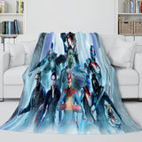 Charger l&#39;image dans la visionneuse de la galerie, Avengers Cosplay flanelle polaire jeter couverture châle Wrap sieste couette