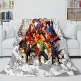 Laden Sie das Bild in den Galerie-Viewer, Avengers Flanell-Fleece-Decke