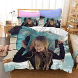 Carica l&#39;immagine nel visualizzatore Galleria, Avril Ramona Lavigne Cosplay Bedding Set Copripiumino Lenzuola Set