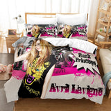 Carica l&#39;immagine nel visualizzatore Galleria, Avril Ramona Lavigne Cosplay Set biancheria da letto Copripiumini trapuntati Set da letto