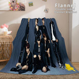 Load image into Gallery viewer, BTS Butter Flannel Fleece Blanket