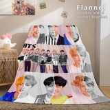 Carica l&#39;immagine nel visualizzatore Galleria, Coperta in pile di flanella al burro BTS