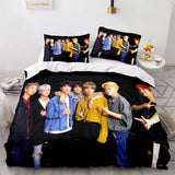 Carica l&#39;immagine nel visualizzatore Galleria, BTS Butter Team Cosplay UK Set di biancheria da letto Copripiumini trapuntati Set da letto