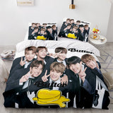 Carica l&#39;immagine nel visualizzatore Galleria, BTS Butter Cosplay UK Set di biancheria da letto Copripiumino trapuntato Set di lenzuola