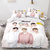 Charger l&#39;image dans la visionneuse de la galerie, BTS Butter Cosplay UK Parure de lit Housse de couette Housse de couette Ensembles de draps