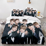 Carica l&#39;immagine nel visualizzatore Galleria, BTS Butter Team Cosplay UK Set di biancheria da letto Copripiumini trapuntati Set da letto