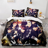 Carica l&#39;immagine nel visualizzatore Galleria, BTS Butter Team Cosplay UK Set di biancheria da letto Copripiumini trapuntati Set da letto