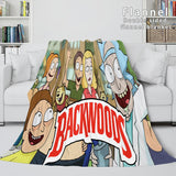 Load image into Gallery viewer, Backwoods Rink Super Soft Flannel Fleece Blanket