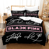 Carica l&#39;immagine nel visualizzatore Galleria, Blackpink Team Cosplay UK Set di biancheria da letto Copripiumino trapuntato Set da letto