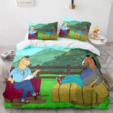 Load image into Gallery viewer, BoJack Horseman Bedding Set Quilt Duvet Cover Bedding Sets